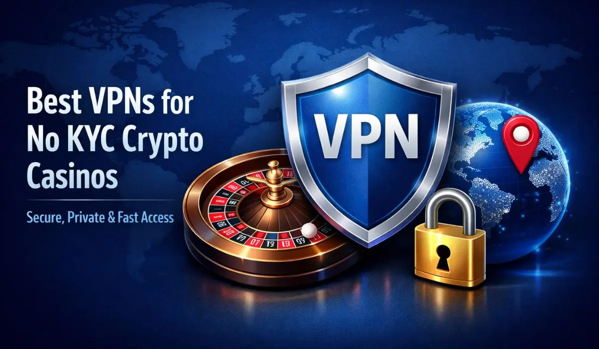 Best VPNs for No KYC Crypto Casinos